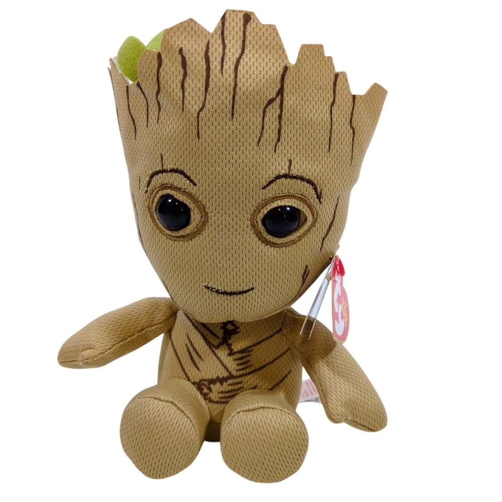 Ty Beanie Babies Baby Groot Plush Guardians of the Galaxy Marvel Stuffed Animal